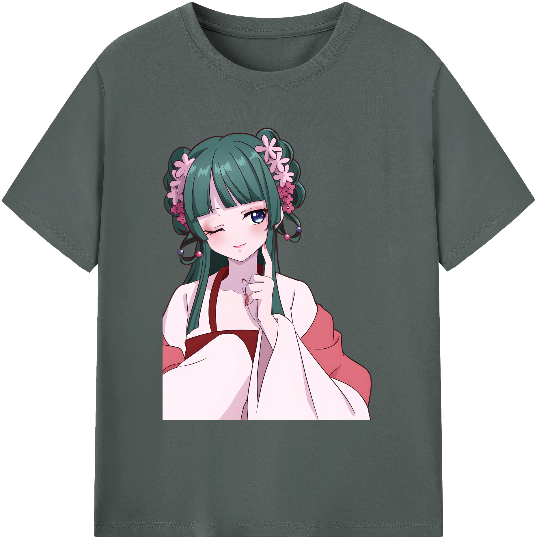 （画像用） 薬屋のひとりごと The Apothecary Diaries 綿100％ メンズ半袖Tシャツ｜肌触りやわらか＆通気性